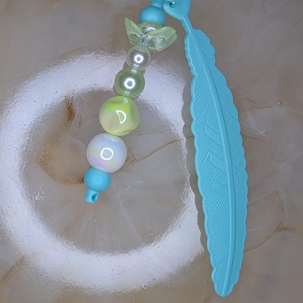 Handmade Beaded Bookmark - Style 2