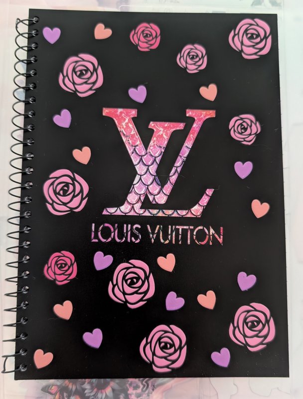 A5 Notebook - Pink LV